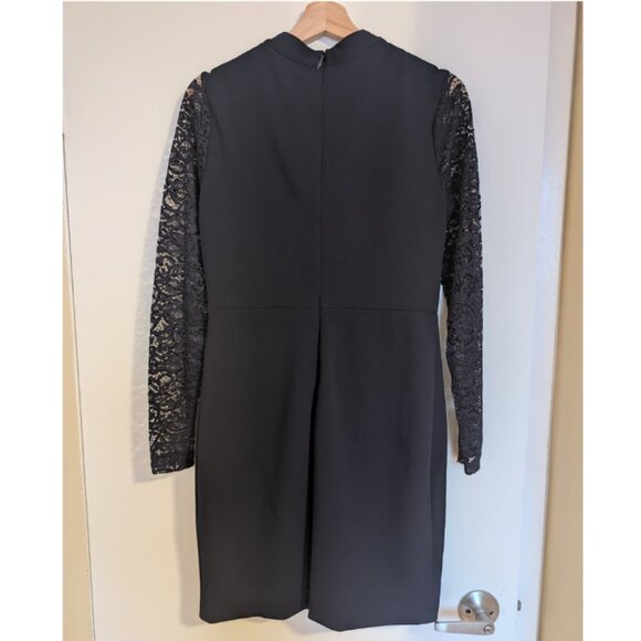 GUESS Illusion-Neck Sheath Dress - Picture 4 of 7